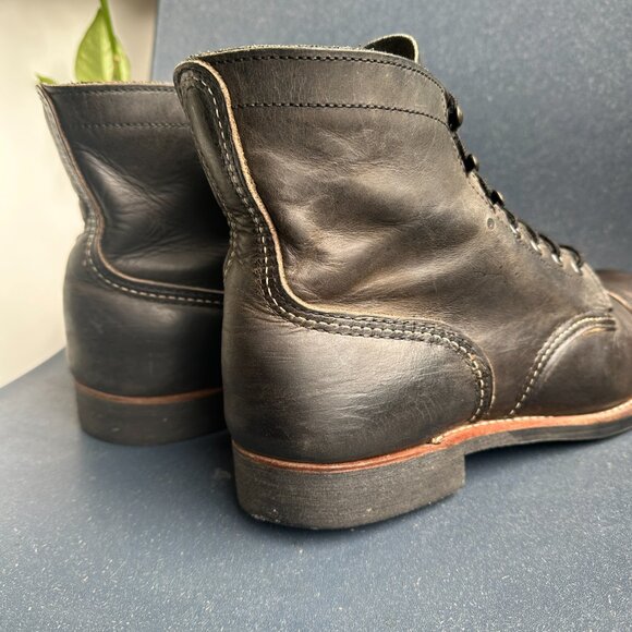 Red Wing Heritage Iron Ranger 8086 - Charcoal Rough & Tough - Men's 11.5 D - Picture 7 of 11